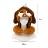 Cartoon hooded cotton-filled U-shaped pillow order, Kangle House PP cotton-filled neck pillow, office and travel neck protection pillow order Specification image